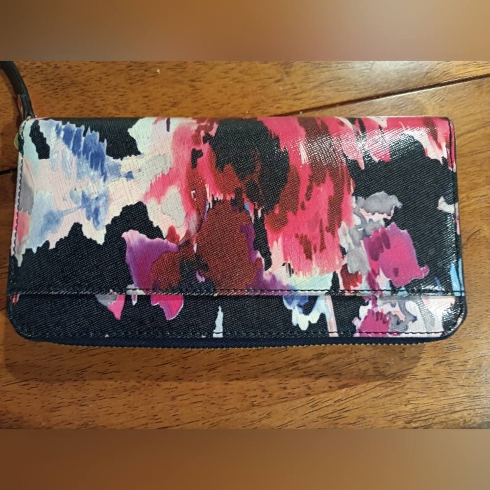 KATE SPADE CEDAR STREET LACEY HAZY FLORAL WALLET